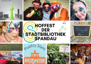 Pressebild für Veranstaltung Hoffest Stadtbibliothek Spandau